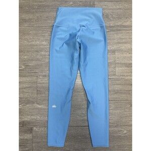 Alo Yoga High-waist Airbrush Azure Blue Color Size Small
